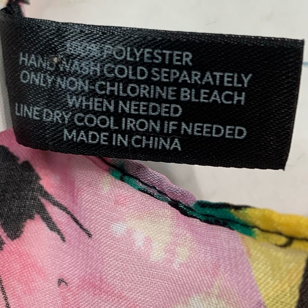 LANE BRYANT Ruana Floral Beach Cover Up - Picture 7 of 7